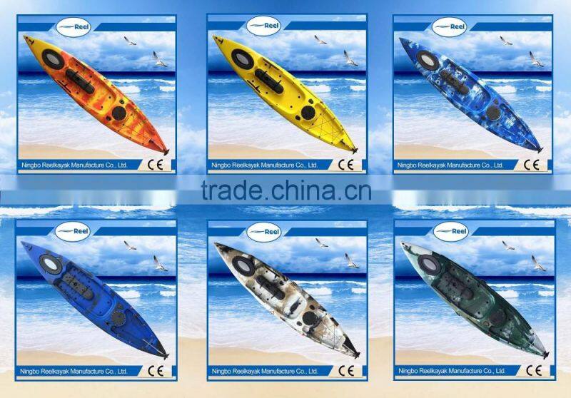 new style entertaining plastic canoe kayak