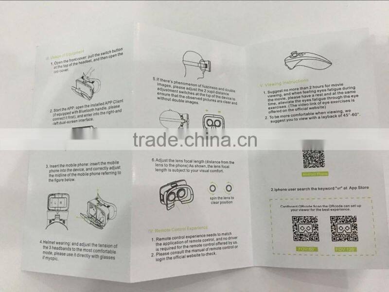 High Quality Virtual Reality Glasses Vr Device Vr Box 3D Glasses