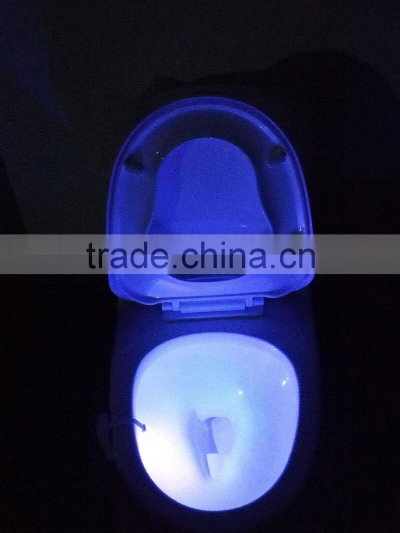 2016 Hight quality sensor led night light Toilet light