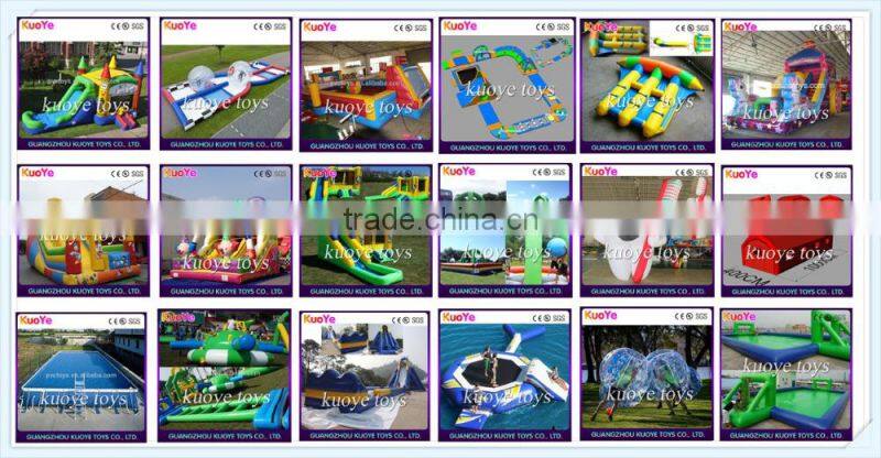 entertainment park inflatable tarpaulin, jumping obstacle park with slide, inflatable bouncer fun park