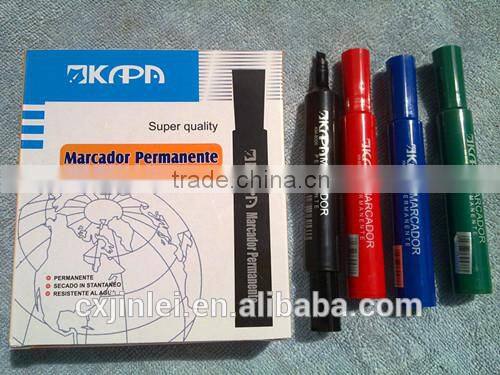 hot-selling refillable permanent oil based marker extended cap-off time