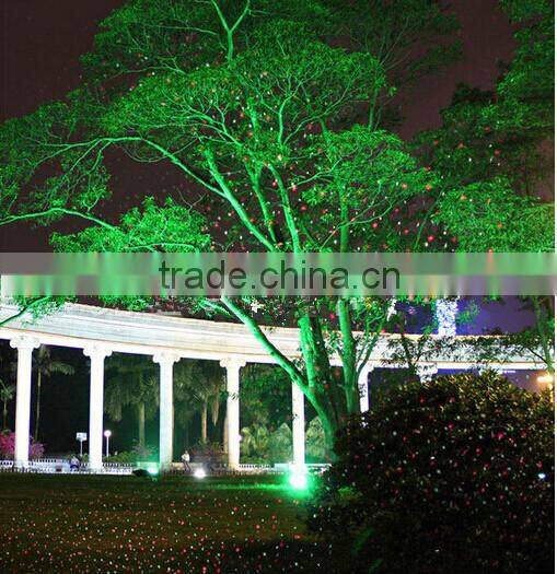 Dynamic Red Green Starry Outdoor Garden Laser Light With Romote Control