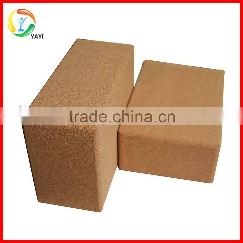 Yoga Pilates Non Slip Natural Cork Yoga Block