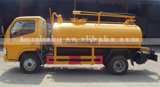 Bottom price vacuum pump waste water carrier truck