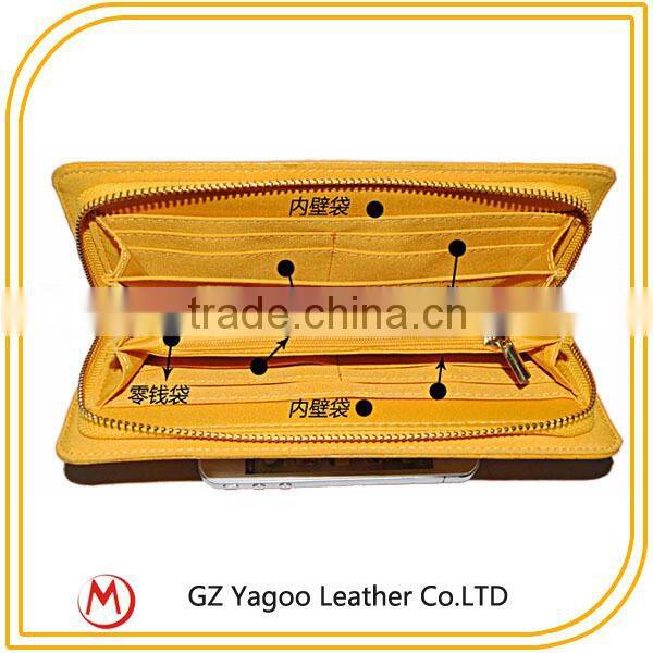 Most popular human gary leather wallet