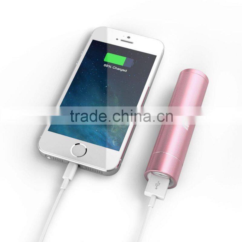 high quality 2200mAh Battery Power Bank with LED & usb Port Charger