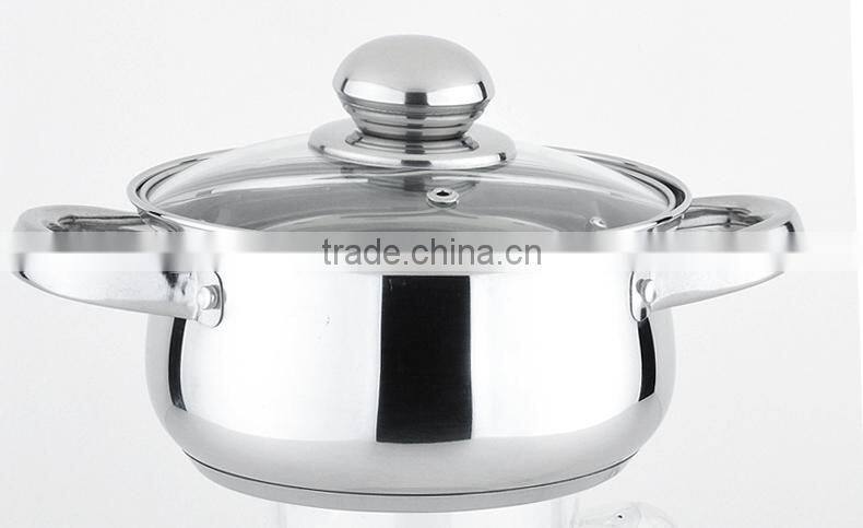 800W stainless steel food steamer with mental lid&china new innovative product Heat resistant painting season aluminum cookware,