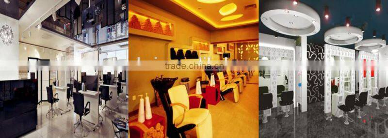 2015 HONGZI wooden salon trolley with red and black beautiful color