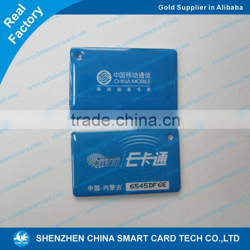 Customized luggage tag pvc card