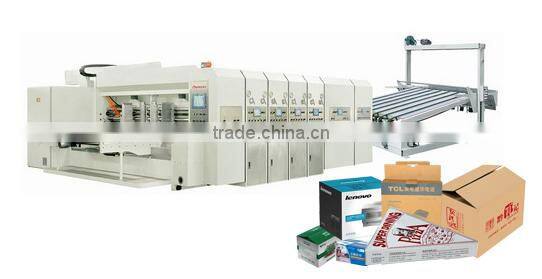 NANTAI HX12 Automatic Folder Gluer Machine in Line with Printer machine