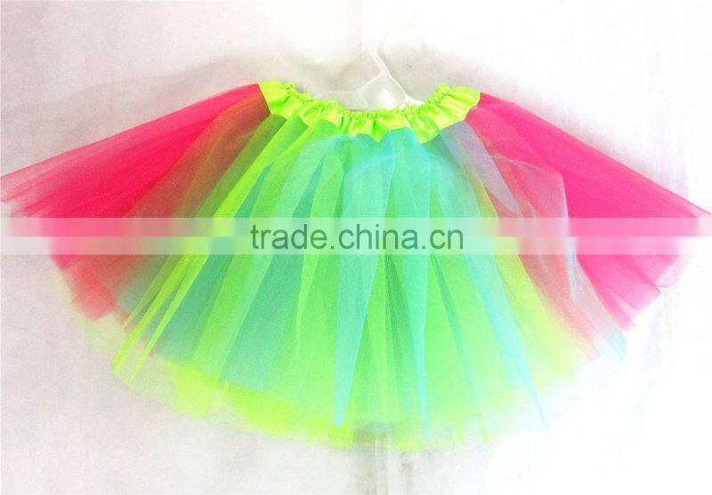 Rainbow tutu skirt