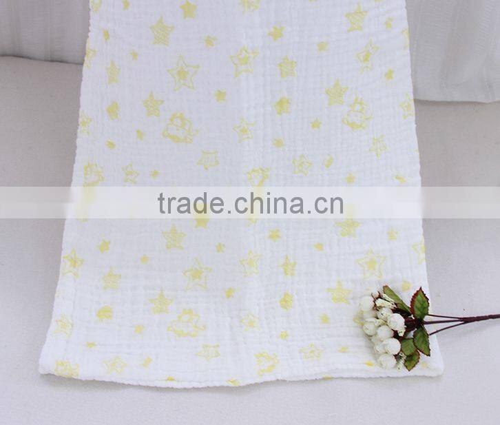 china wholesale medical grade105x105cm Cotton gauze wrapped baby 6 layer muslin blanket