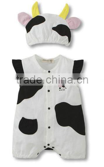 wholesale infant clothing summer cotton animal shape fashion clothes toddler baby bodysuit