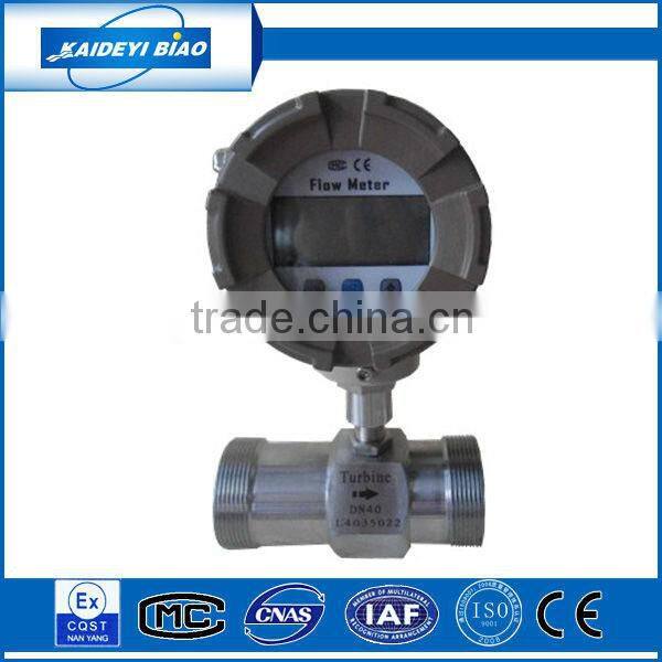 China supplier compressed natural gas flow meter