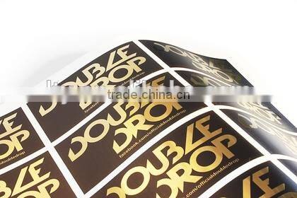 permanent die cut uv resistant vinyl sticker (M-A468)