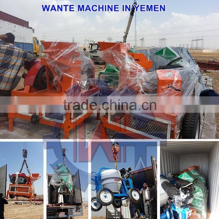 WANTE BRAND DOUBLE-M7MI BLOCK MAKING MACHINE FOR UGANDA CUSTOMERS