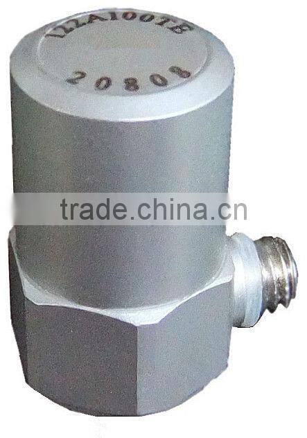 general purpose single axis piezoelectric vibration and shock sensor