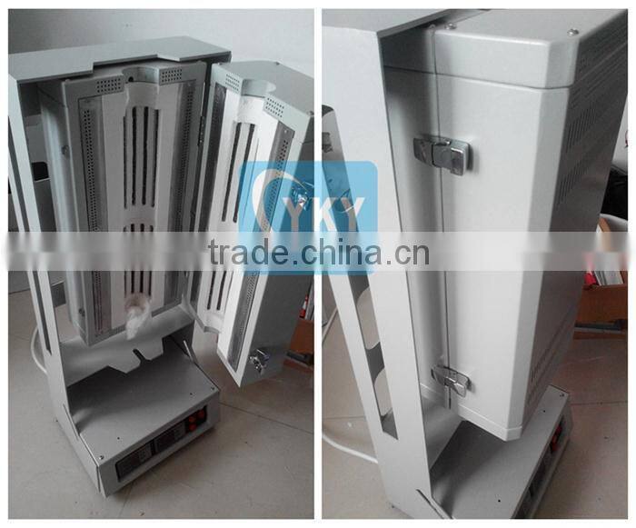 laboratory high temp sintering vertical tubular furnace manufacturer supplies