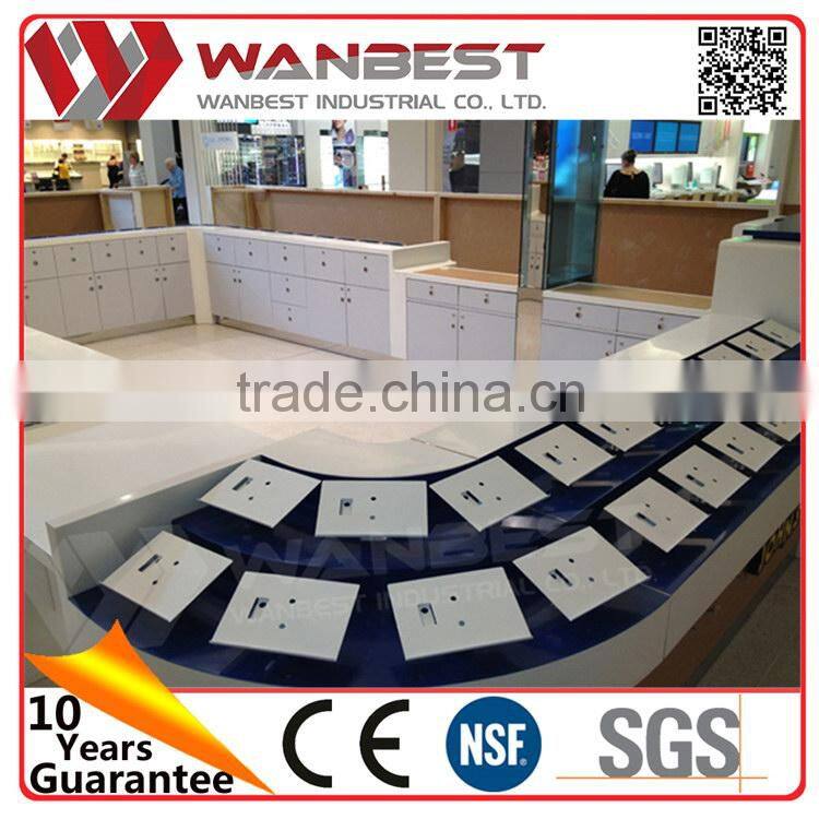 Latest Fashion customized exhibition promotion folding counter