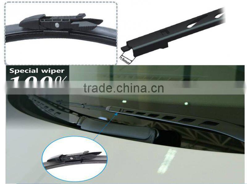 Special wiper blade aero flatscreen wiper blade