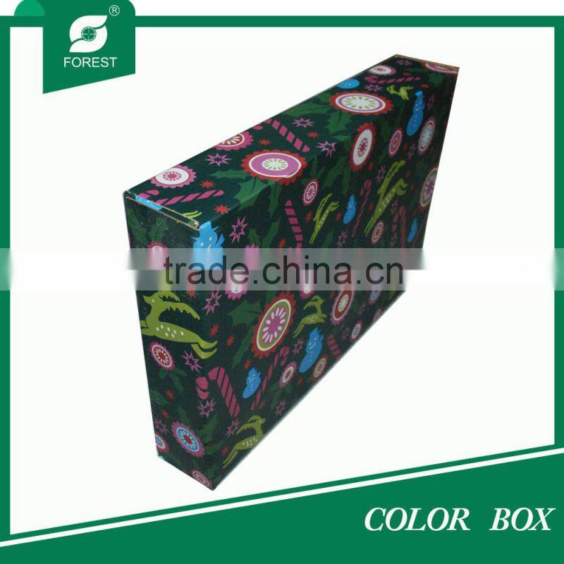RECYCLE CARTON PRICE CORRUGATED PAPER COLOR BOX