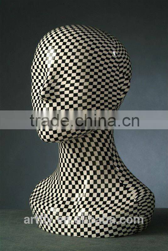 head mannequin for accessory display