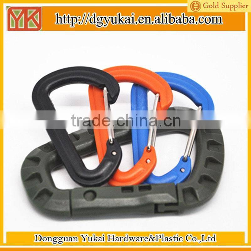 Yukai Plastic bag buckle hook snap carabiner buckle hook for bag