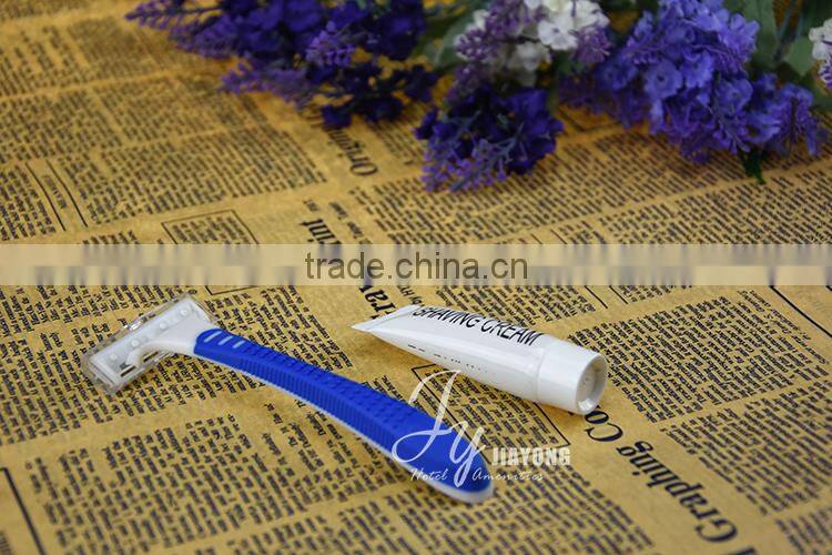 Guangzhou manufacturers plastic double edge razor blades shaving razor
