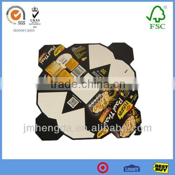 Art Paper Fast Food Cardboard Box Wholesale For Juicy Food Packaging