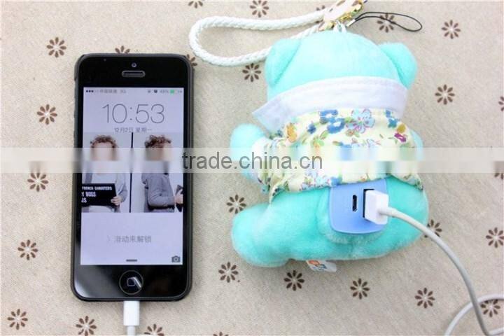 5200 mAh Cute Bear Doll Shape Universal Power Bank