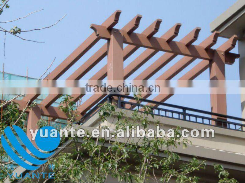 Outdoor and eco-friendly wood plastic composite WPC Grape Trellis/Laminate Flooring 1