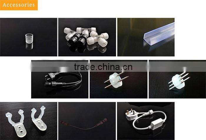 Manufacturer of 100M Amber Color Decoration LED Rope Light