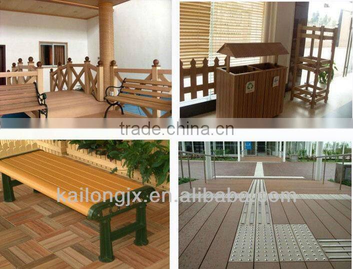 wood plastic profile extrusion equipment