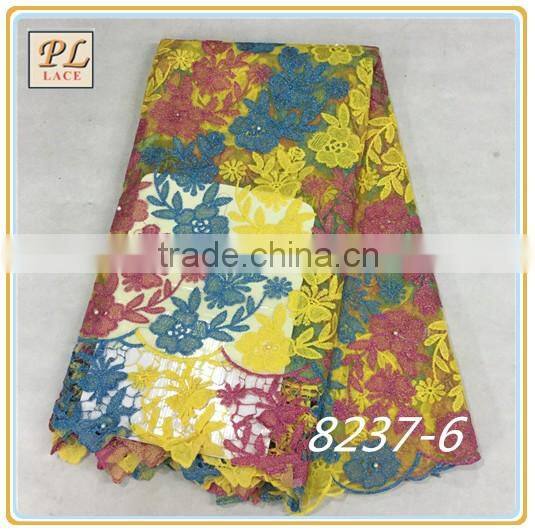 nice sequins cupion lace heavy african voile lace