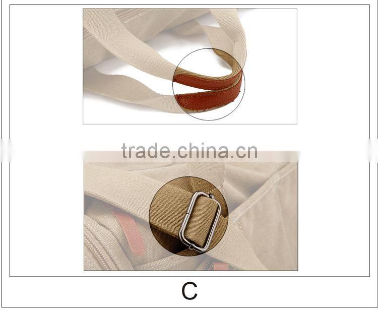 Men Oversized Canvas Bag Beach Bag Travel Luggage Bag