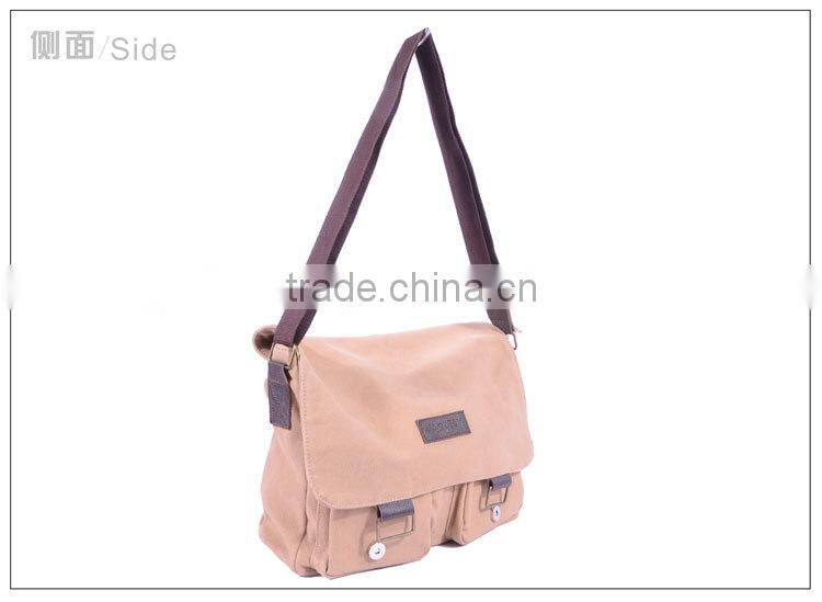 Latest trendy style canvas zipper bags wholesale