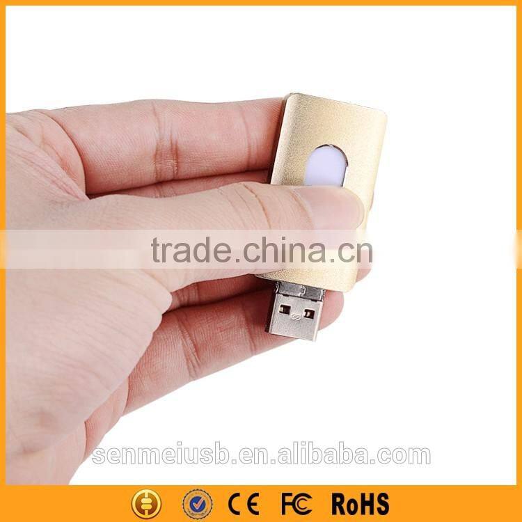 3-in-1 OTG USB 32GB 64GB 128GB Memory Chip USB for iPad IOS Android