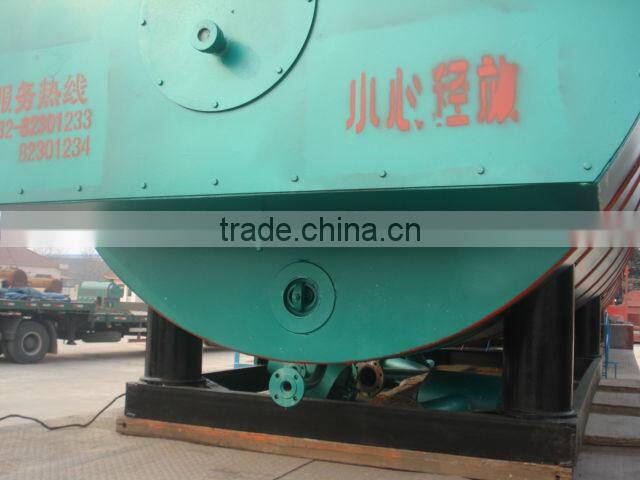 Gas fired hot water boiler
