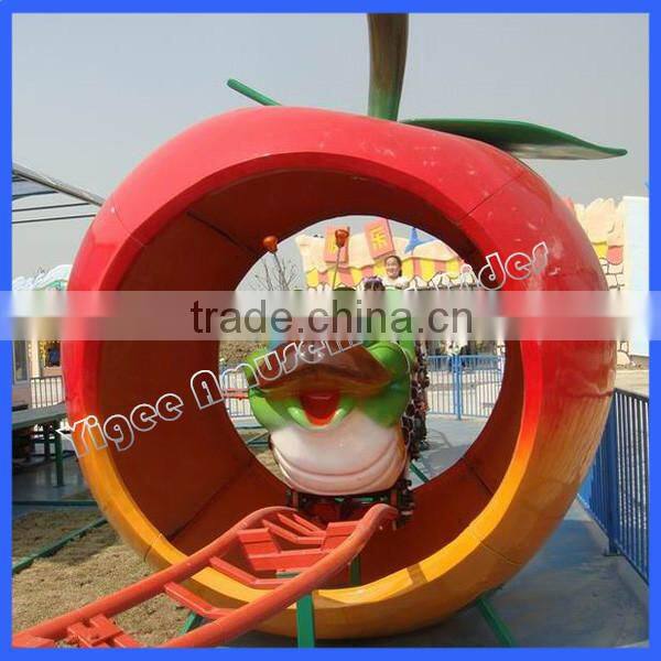Attraction apple worm train