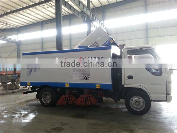 street cleaning truck street sweeper truck