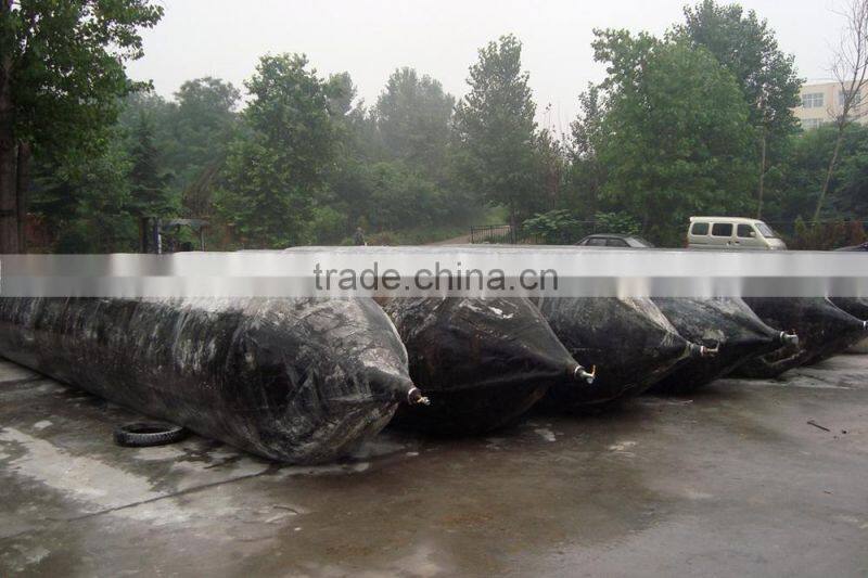 sunk ship salvage and lifting rubber pontoon inflatable rubber pontoon for shipwrecks floating