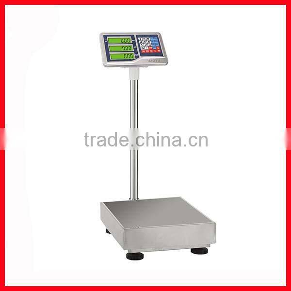 300kg 500kg portable platform weighing scale