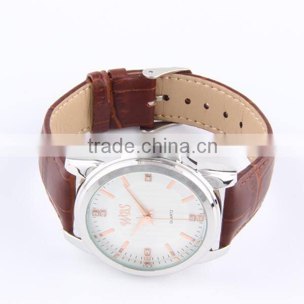 Japan sr626sw leather strap hand watch for men