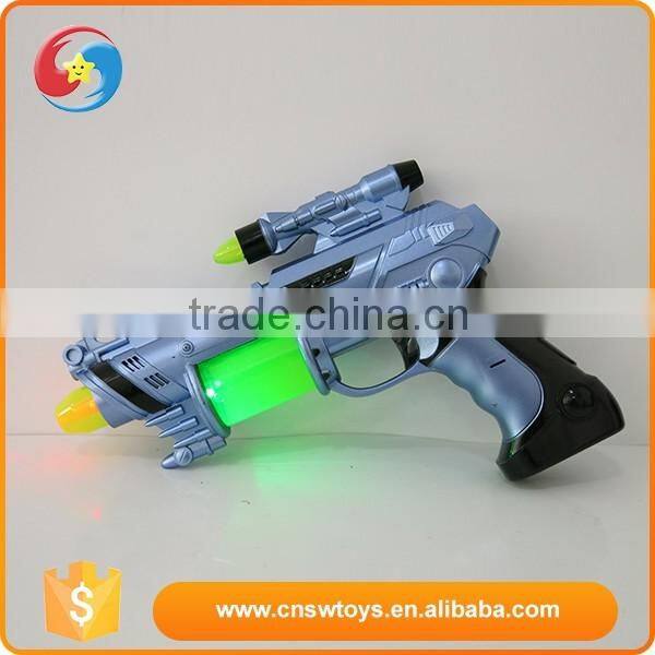 Mini children electric b/o shot gun with flashing plastic sword and sound