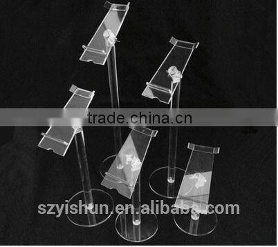 Customized acrylic shoe shelves wholesale