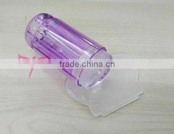 Easam hot 2.8cm dream purple color clear nail stamper