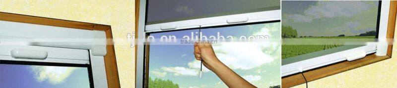 140cm* 150cm Aluminium retractable insect screen window roller-- MZL-1