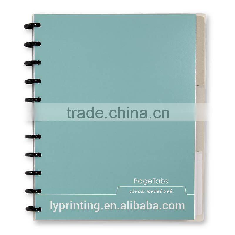 High quality business notebook printing PU leather notebook printing Logo printing
