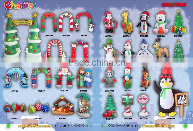 Christmas snowman inflatable snowman funny inflatable Christmas decorations