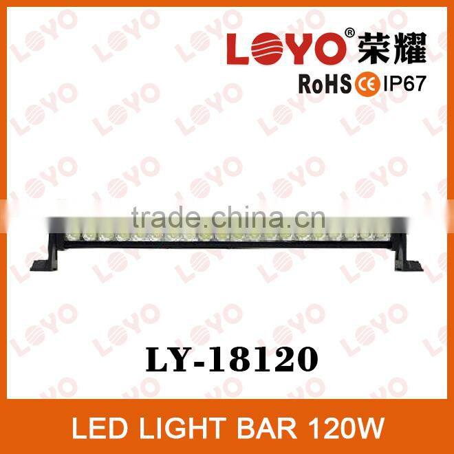 Best price Auto Lighting System 120w LED Light Bar,4x4 Truck LED Light 120w led light bar